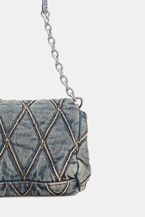 Akcesoria Diesel torebka CHARM-D CHARM-D X09597.P5570 niebieski