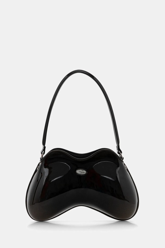 Torba Diesel PLAY DOUBLE-D premalo za format A4 crna X10327.P8008