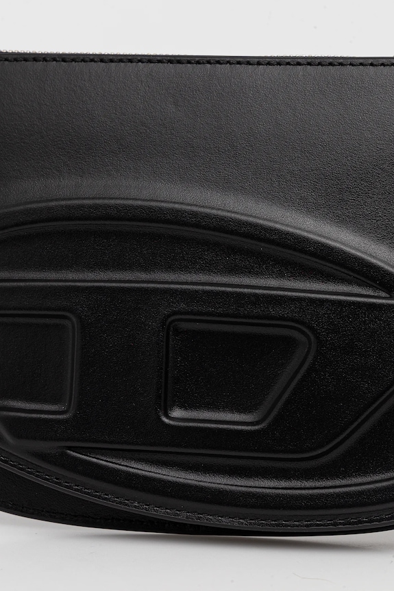 Шкіряна сумочка Diesel 1DR 2.0 1DR TWIN чорний X10330.PR818