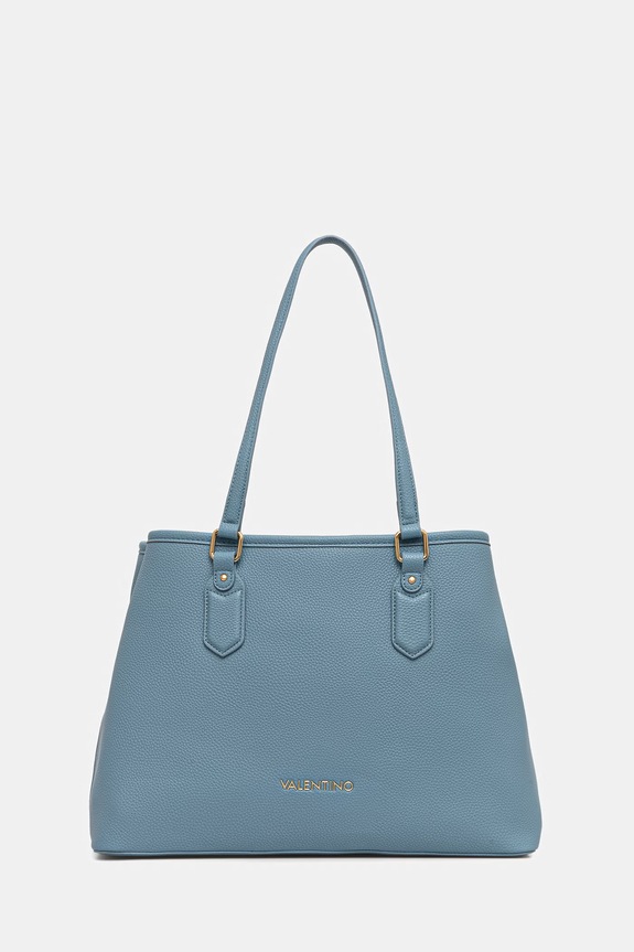 Valentino Bags kabelka typu shopper dámska z imitácie kože modrá VBS7LX01