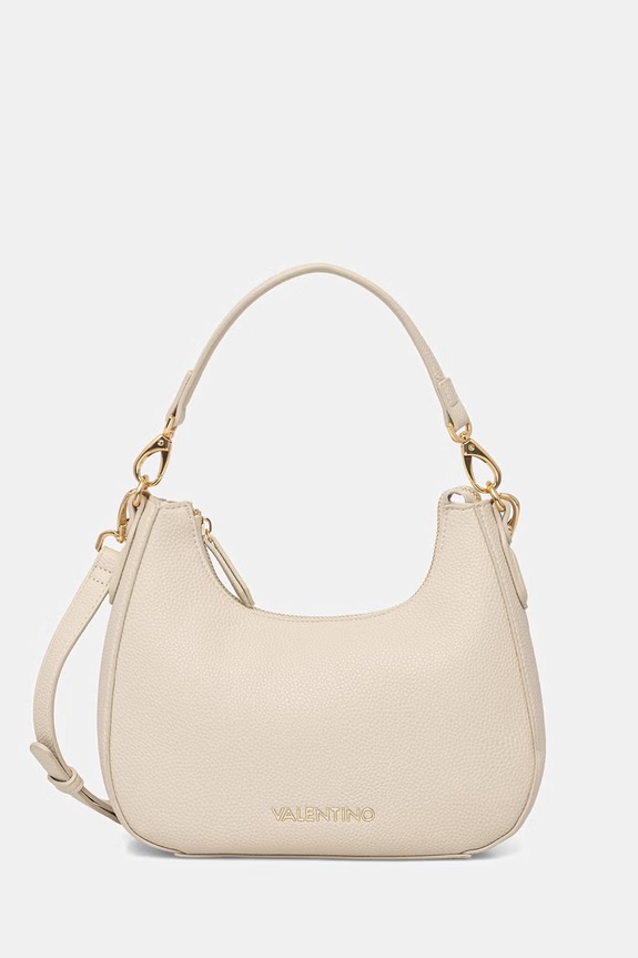 Valentino Bags kabelka dámska z imitácie kože béžová VBS7LX06