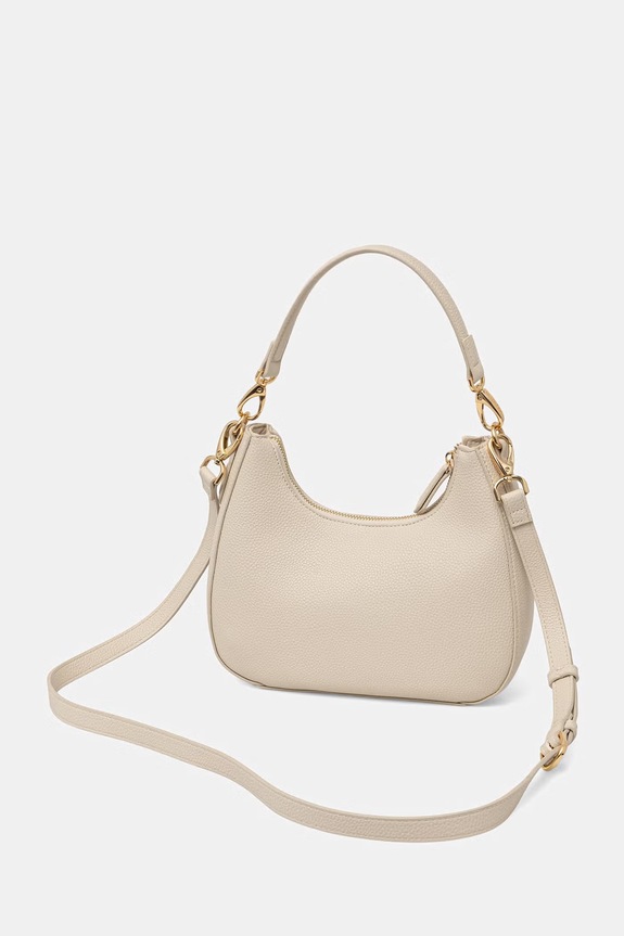 Doplnky Valentino Bags kabelka dámska z imitácie kože VBS7LX06 béžová
