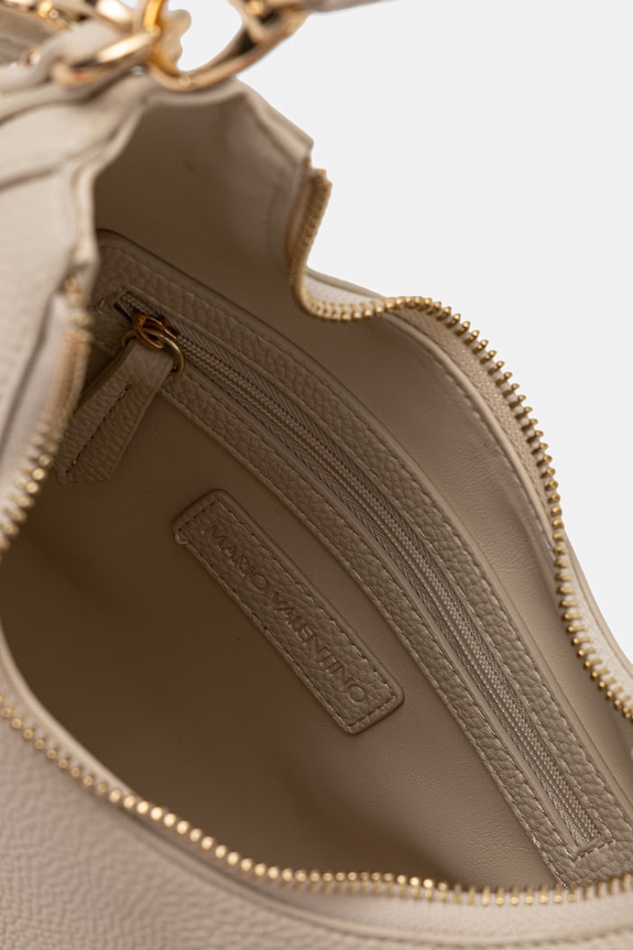 Valentino Bags kabelka dámska z imitácie kože VBS7LX06 béžová