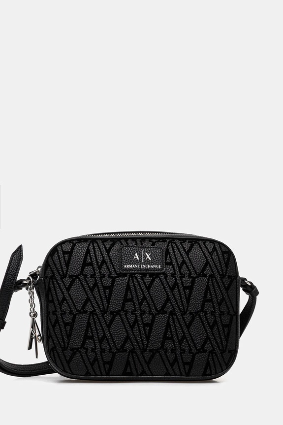 Armani Exchange torebka nie mieści A4 czarny XW002122.AF19298.NOS