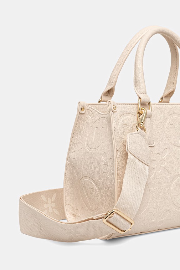 Valentino Bags torebka damska z imitacji skóry SAMBA RE VBS8ZG04 beżowy AA00