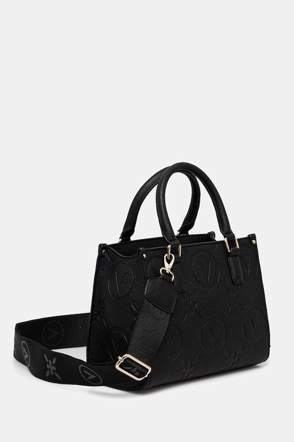 Valentino Bags geantă damska cu imitație de piele VBS8ZG04 negru AA00