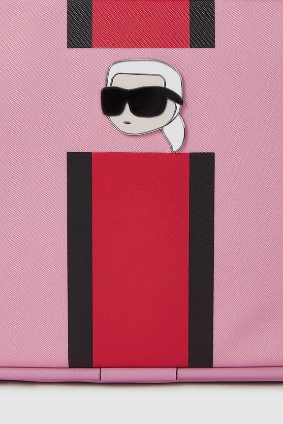 Αξεσουάρ Τσάντα Karl Lagerfeld IKON A4W30287 ροζ