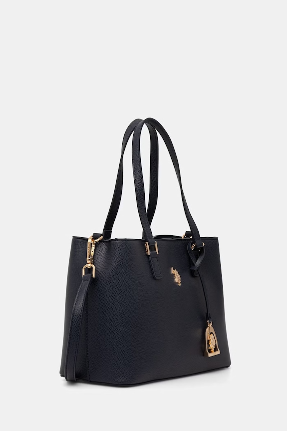 U.S. Polo Assn. tote taška dámská z imitace kůže Jones BEUJE8662WVP námořnická modř AA00