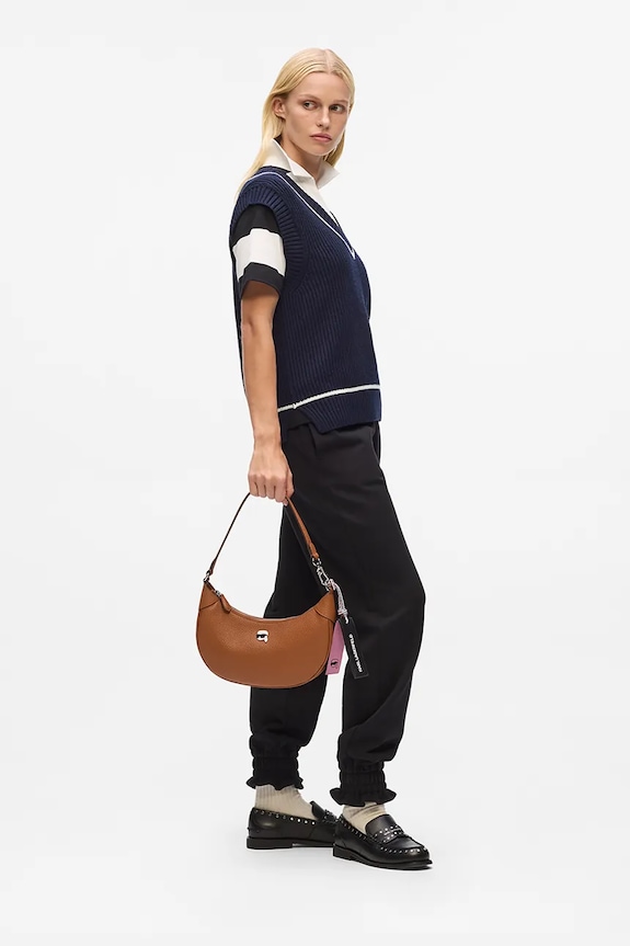 Torba Karl Lagerfeld IKON A4W30007 smeđa