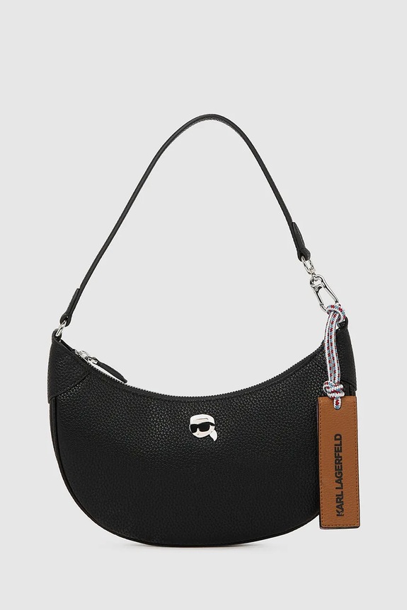 Torba Karl Lagerfeld IKON bez uzorka crna A4W30007