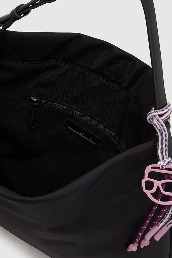 Torba Karl Lagerfeld IKON crna A4W30013