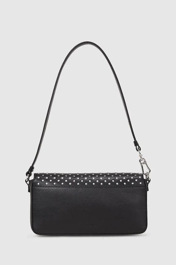 Karl Lagerfeld poșetă de piele A4W30083 negru AA00