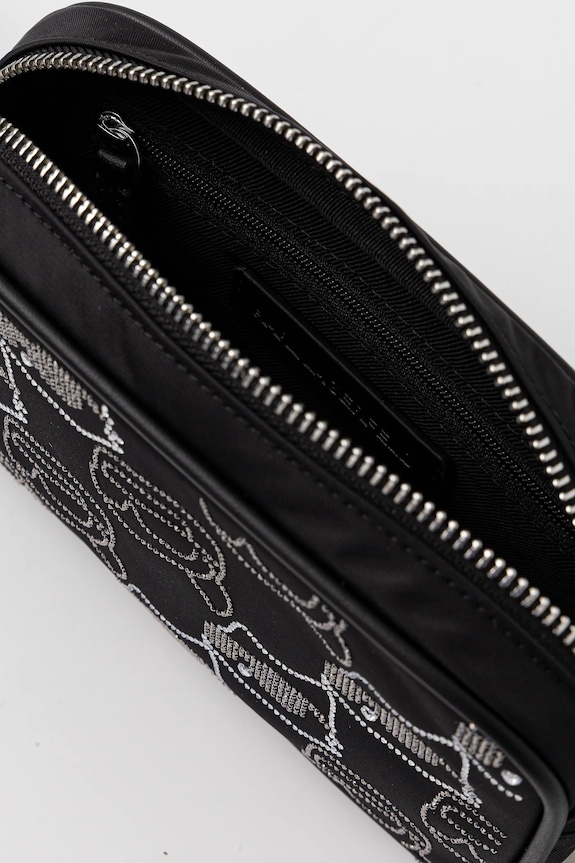 Torba Karl Lagerfeld IKON A4W30254 crna