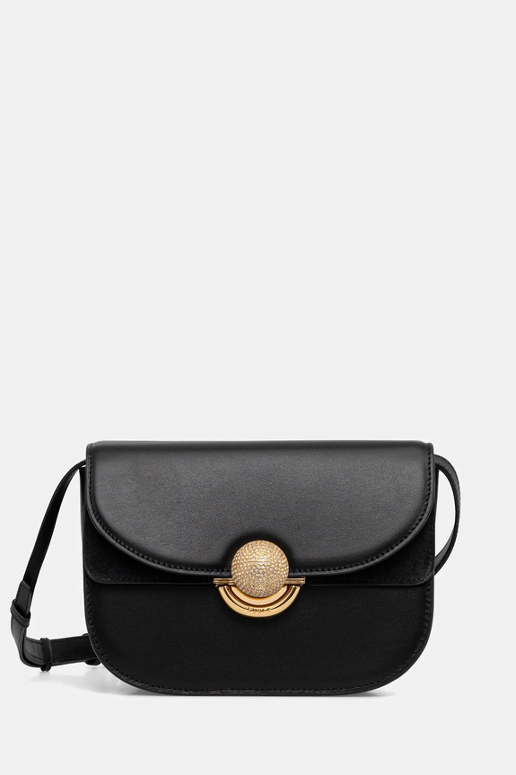 Kožená kabelka Furla usňová koža čierna WB01737.BX0428.O6000
