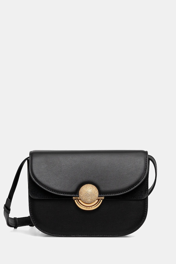 Kožená kabelka Furla usňová koža čierna WB01737.BX0428.O6000