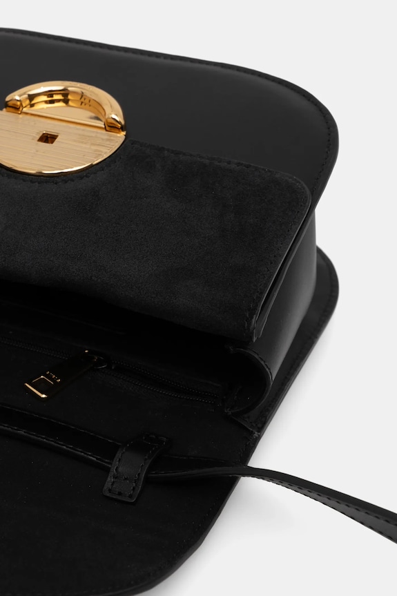 Kožená kabelka Furla WB01737.BX0428.O6000 čierna