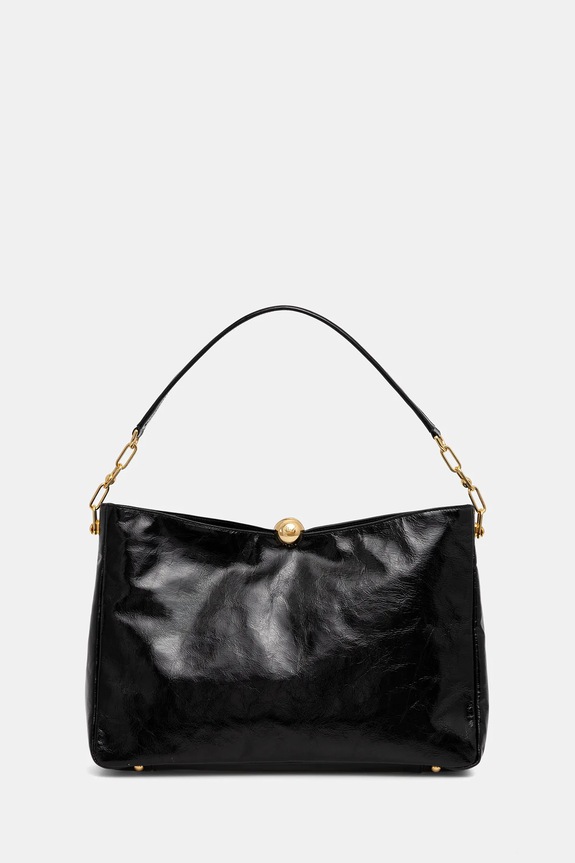 Furla torebka skórzana mieści A4 czarny WB01885.BX4100.O6000
