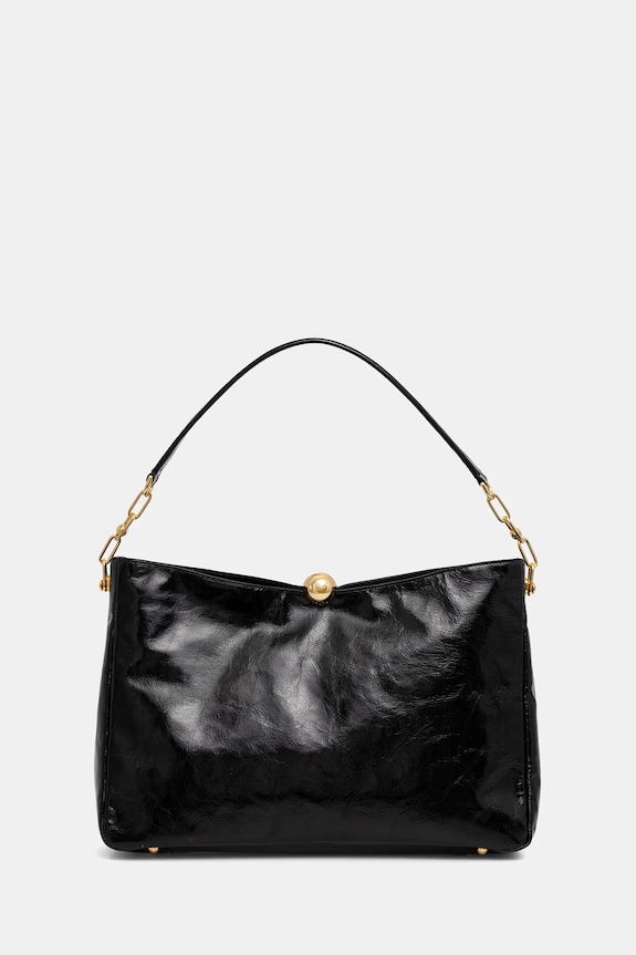 Furla torebka skórzana mieści A4 czarny WB01885.BX4100.O6000