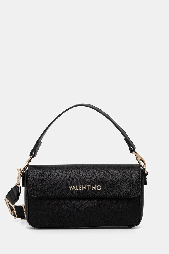 Valentino Bags torebka ALEXIA nie mieści A4 czarny VBS5A804