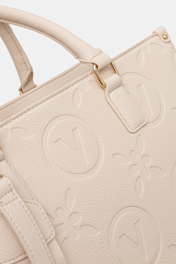 Valentino Bags geantă shopper pentru femei, cu imitație de piele SAMBA RE bej VBS8ZG05