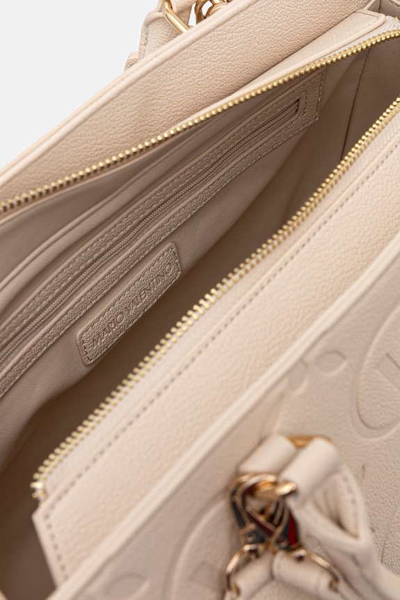 Valentino Bags geantă shopper pentru femei, cu imitație de piele SAMBA RE VBS8ZG05 bej