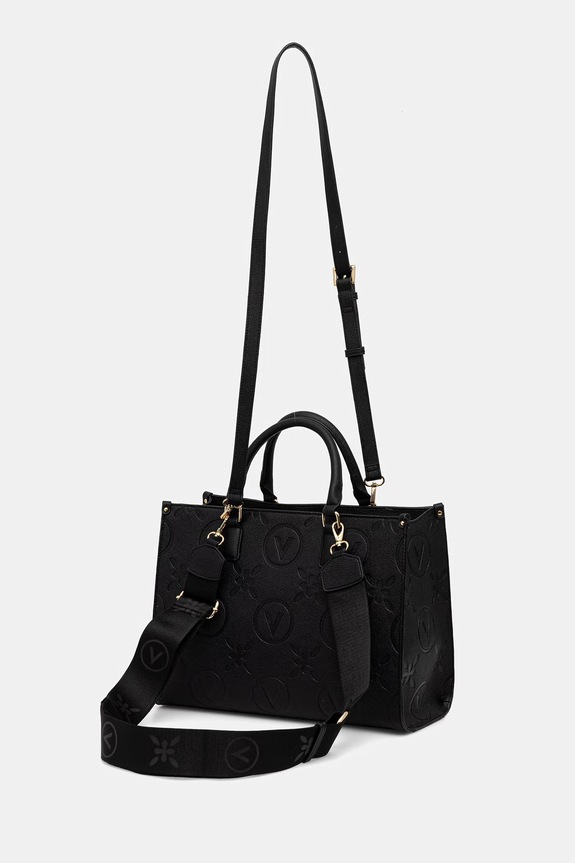 Accesorii Valentino Bags geantă shopper pentru femei, cu imitație de piele SAMBA RE VBS8ZG05 negru