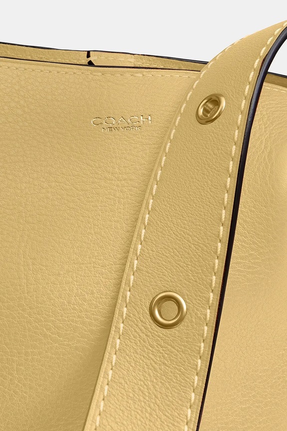 Coach Bleecker Bucket Bag 21 crossbody bag women's leather CCX07