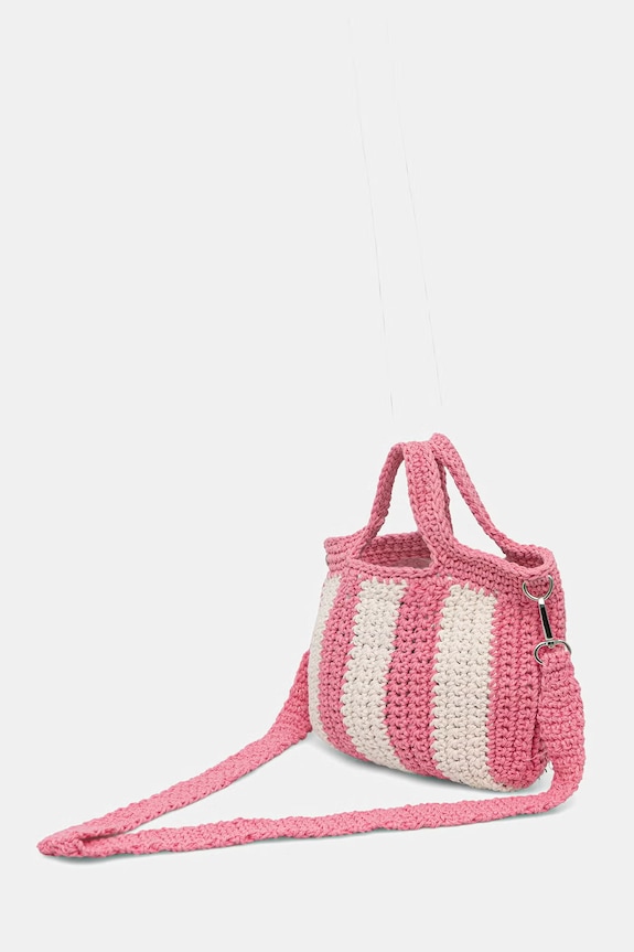 Doplnky MC2 Saint Barth crossbody kabelka dámska CRO0006 ružová