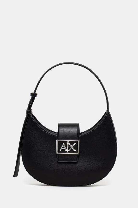 Armani Exchange torebka nie mieści A4 czarny XW002565.AF12039.NOS