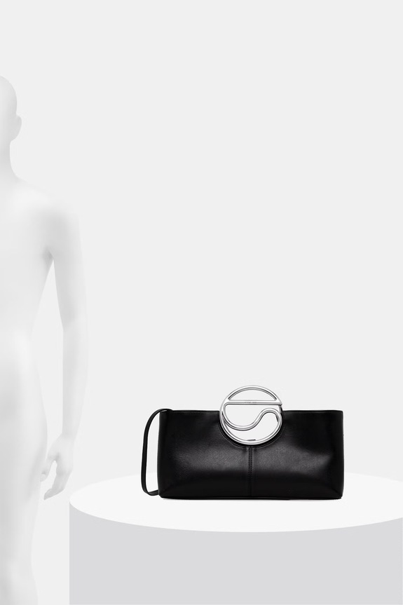 Coperni C Clutch geantă plic feminină din piele COPBA135F6083