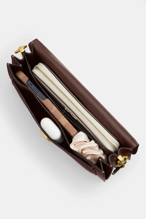 Coach χιαστί Γυναικεία δέρμα Tabby 26 in Soft Grain Leather CCX04 καφέ