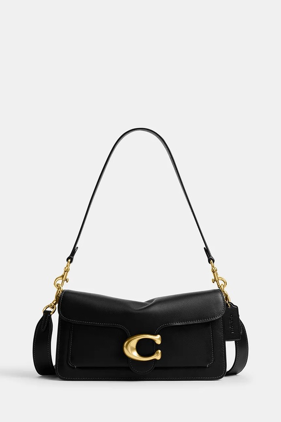 Coach χιαστί γυναικεία δέρμα Tabby 26 in Soft Grain Leather μαύρο CCX04