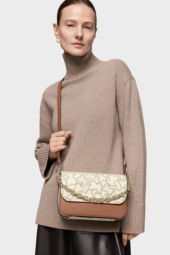 Tous torebka crossbody damska 2002185443 brązowy