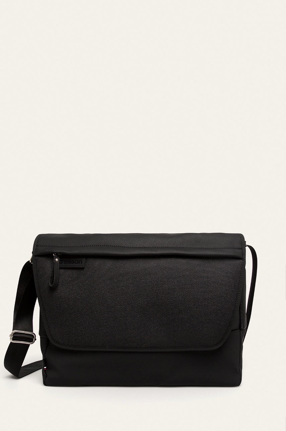 Strellson - Τσάντα απομίμηση λείου δέρματος μαύρο 4010002667.900