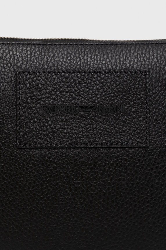 Kiegészítők Emporio Armani bőr oldaltáska Y4M252.Y068E.NOS fekete
