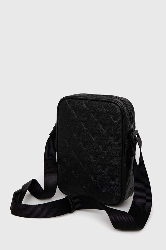 Kiegészítők Emporio Armani bőr oldaltáska Y4M365.Y142V.NOS fekete