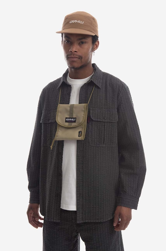 Gramicci small items bag Cordura Neck Pouch beige G3SB.085