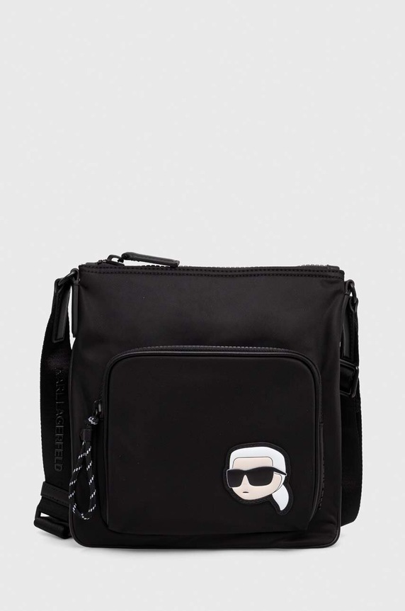 Σακίδιο Karl Lagerfeld υφασμάτινο μαύρο 240M3116
