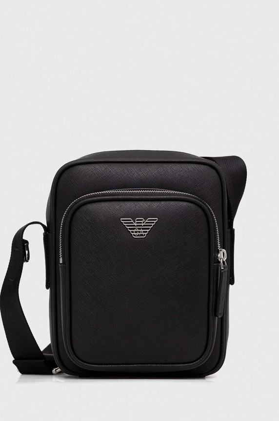 Torbica za okoli pasu Emporio Armani Ne ustreza A4 črna Y4M387.Y138E.NOS
