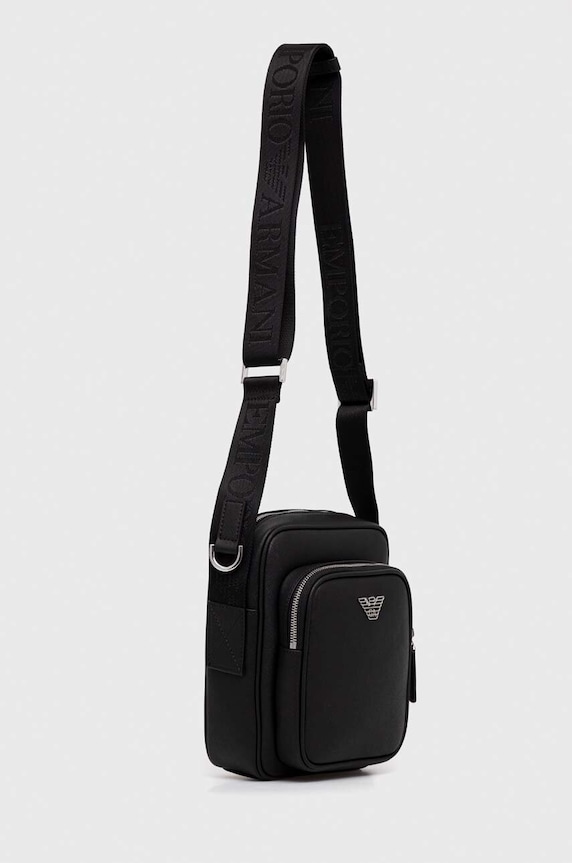Torbica za okoli pasu Emporio Armani Y4M387.Y138E.NOS črna AA00