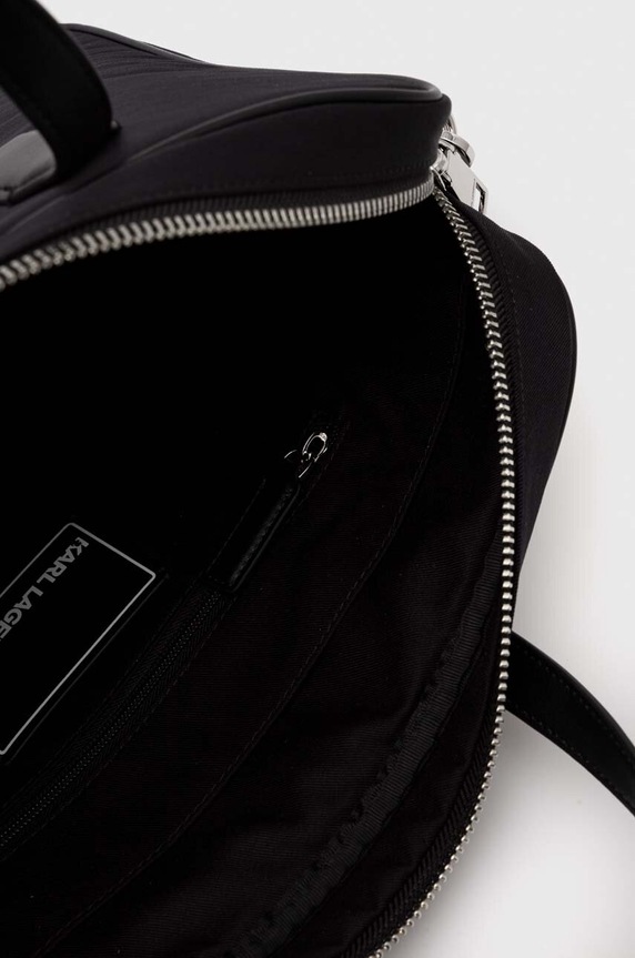 Karl Lagerfeld táska 36 x 28 x 7 cm 241M3053 fekete