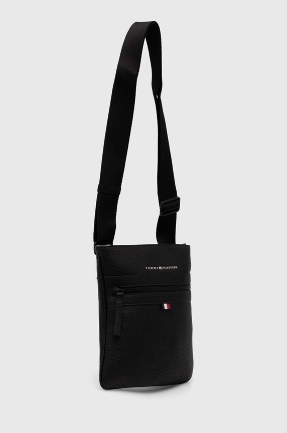 Torbica za okoli pasu Tommy Hilfiger AM0AM09506 črna AA00