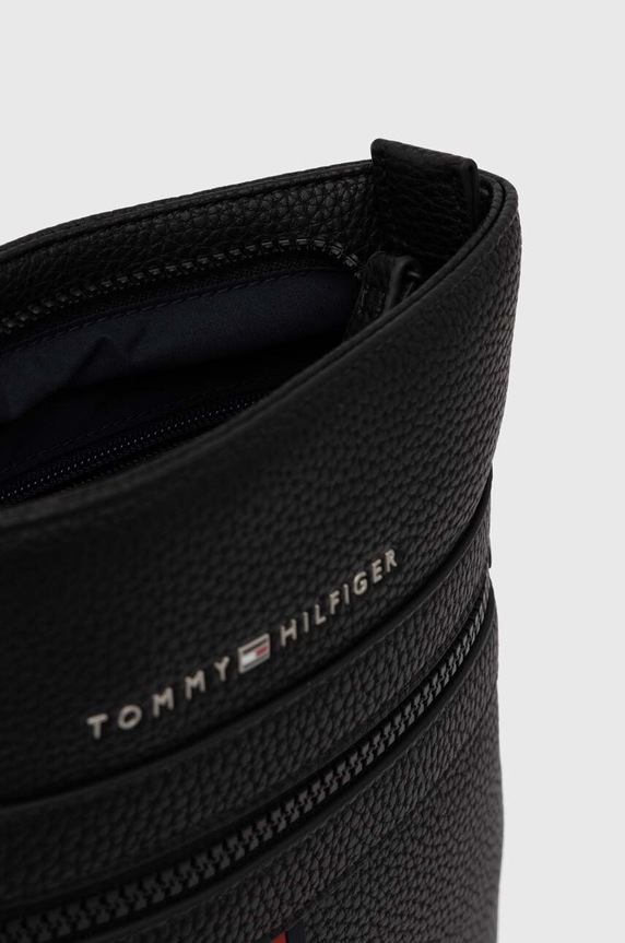 Torbica za okoli pasu Tommy Hilfiger črna AM0AM09506
