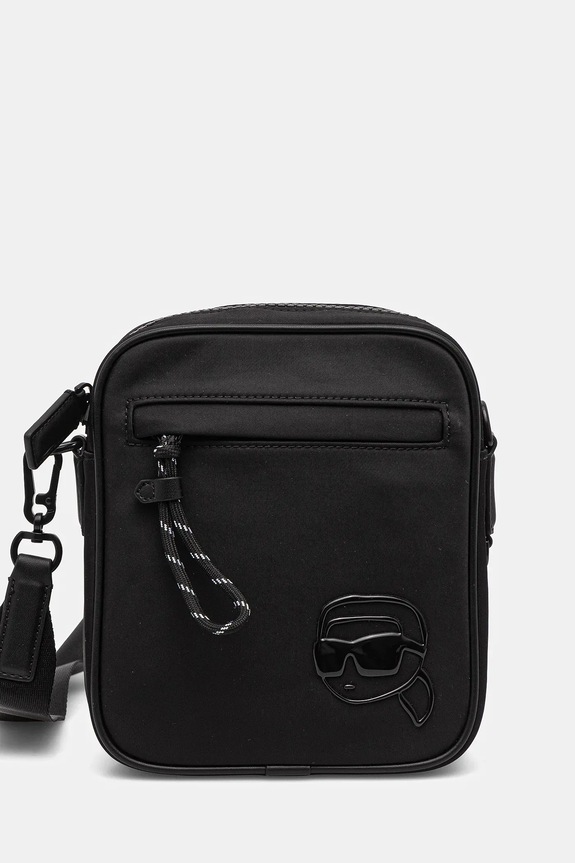 Сумка Karl Lagerfeld K/IKON надрук чорний A2M30217