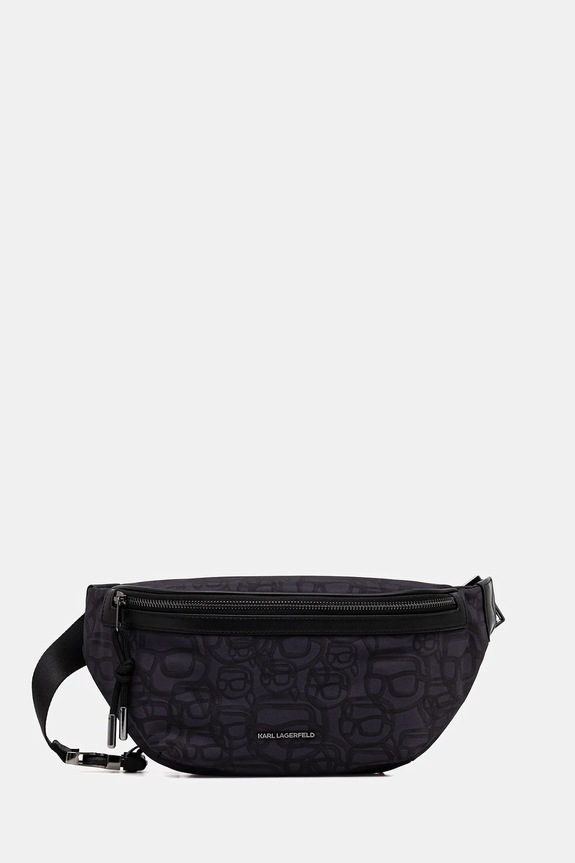 Torba oko struka Karl Lagerfeld K/IKON tekstil mornarsko plava B1M30213