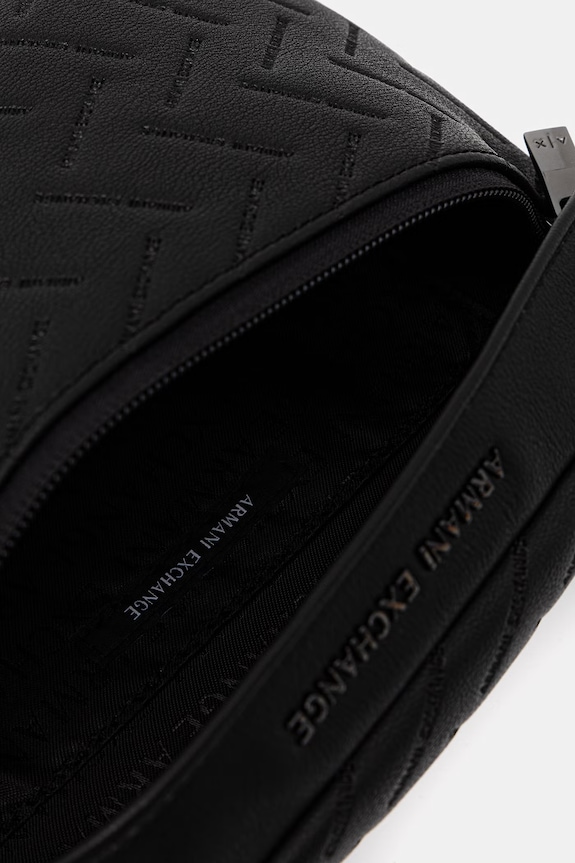 Armani Exchange Nerka męska z imitacji skóry XM002533.AF22652.NOS czarny