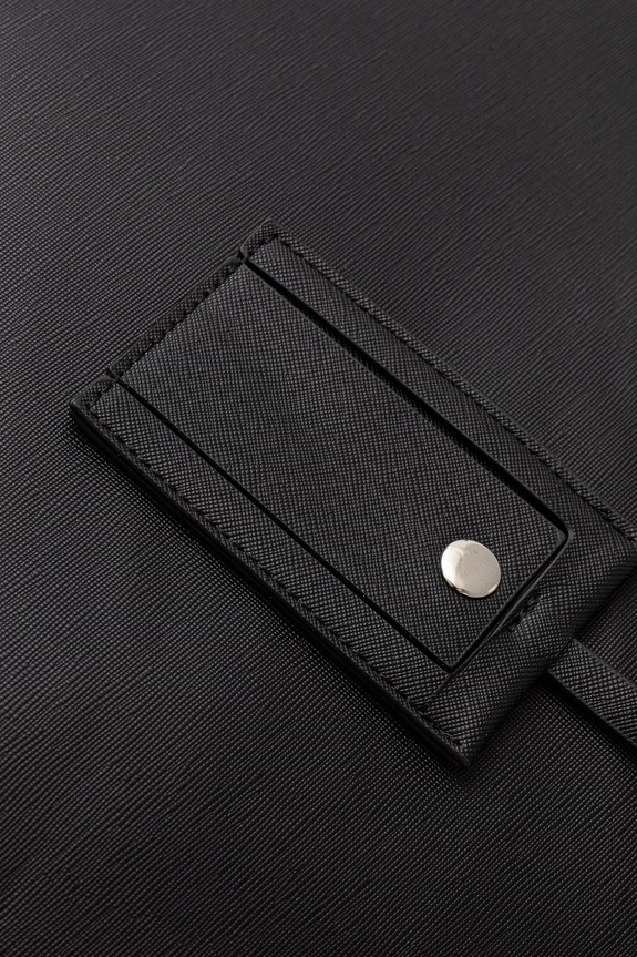 Valentino Bags torba męska z imitacji skóry MARNIER czarny VBS5XQ04