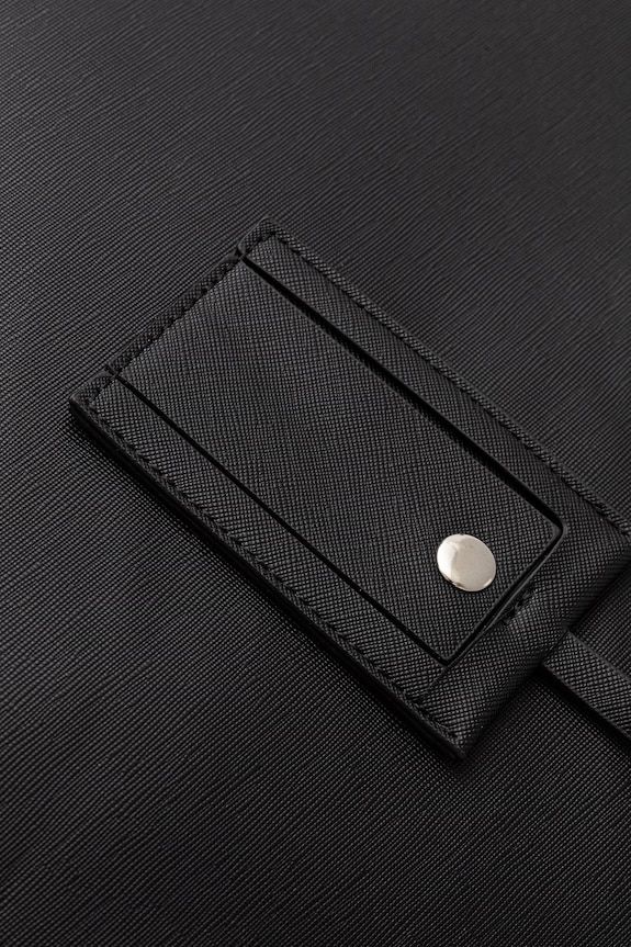 Valentino Bags torba męska z imitacji skóry MARNIER czarny VBS5XQ04