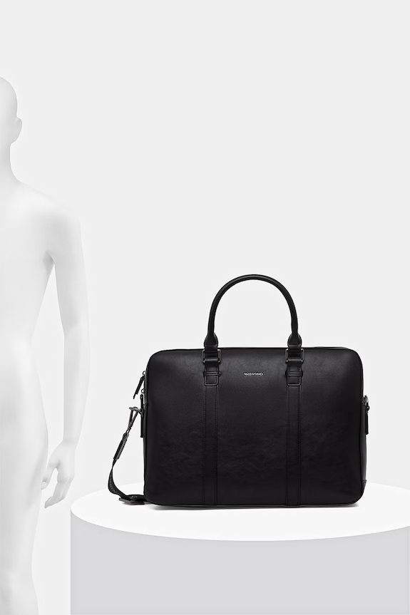 Valentino Bags geantă de laptop pentru bărbați, cu imitație de piele HORIZON VBS8UT29