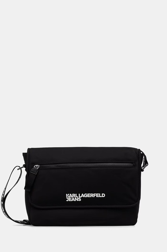 Karl Lagerfeld Jeans listonoszka męska czarny B1M30249